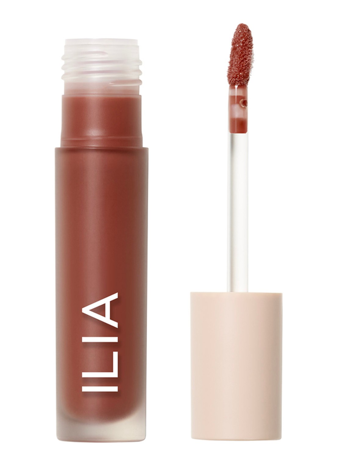 ILIA Beauty Overglaze Hydrating Lip Gloss - lipgloss - voorkant 3 clay