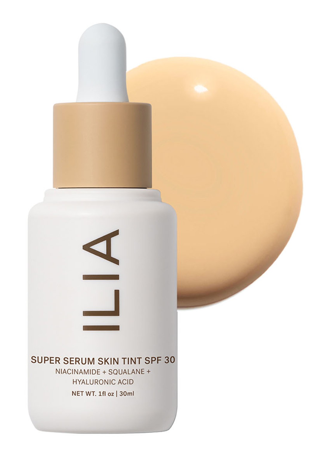 ILIA Beauty Super Serum Skin Tint Broad Spectrum SPF30 - getint serum - voorkant formosa - st4