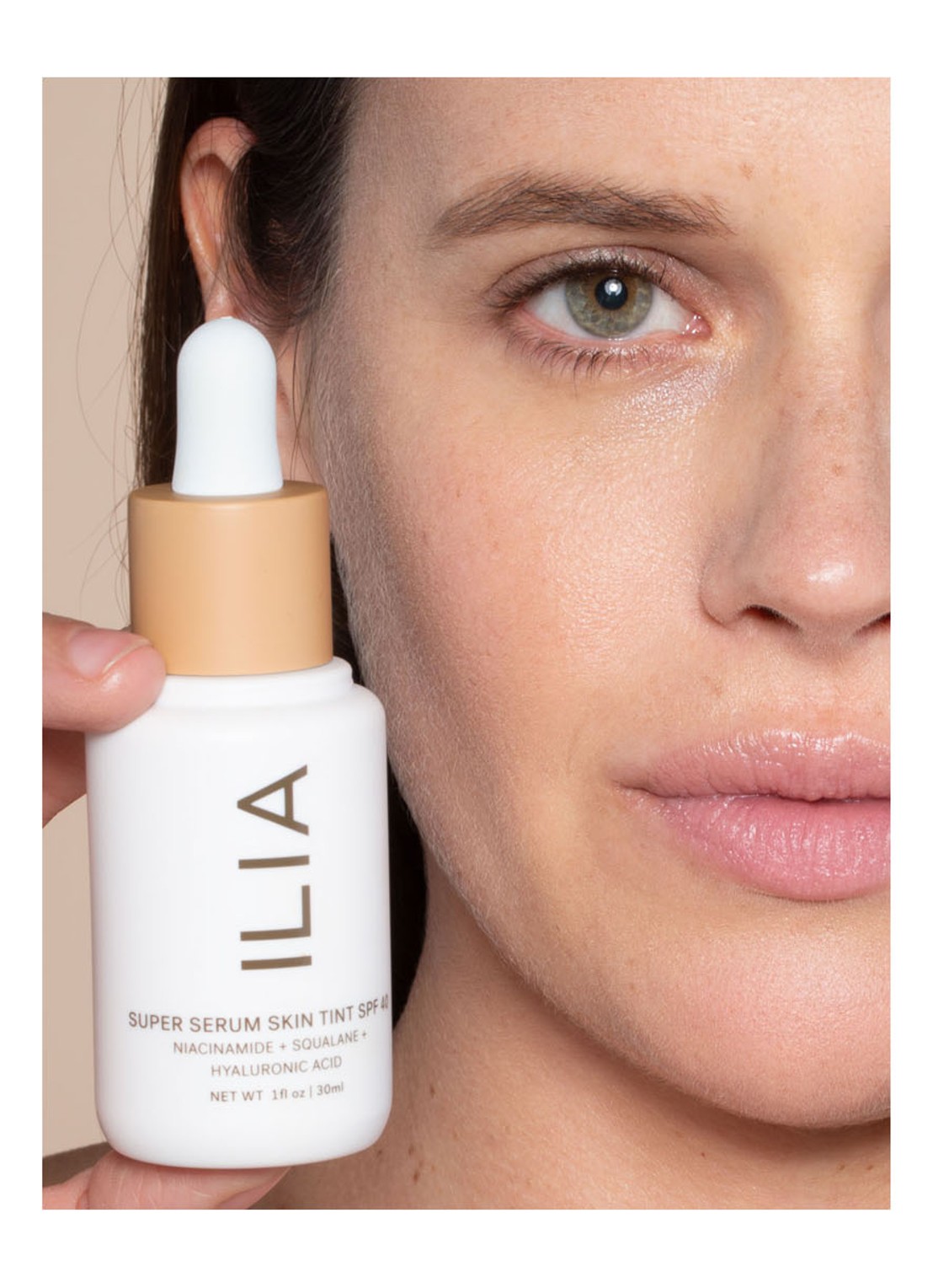 ILIA Beauty Super Serum Skin Tint Broad Spectrum SPF30 - getint serum - detail 6 shela - st8
