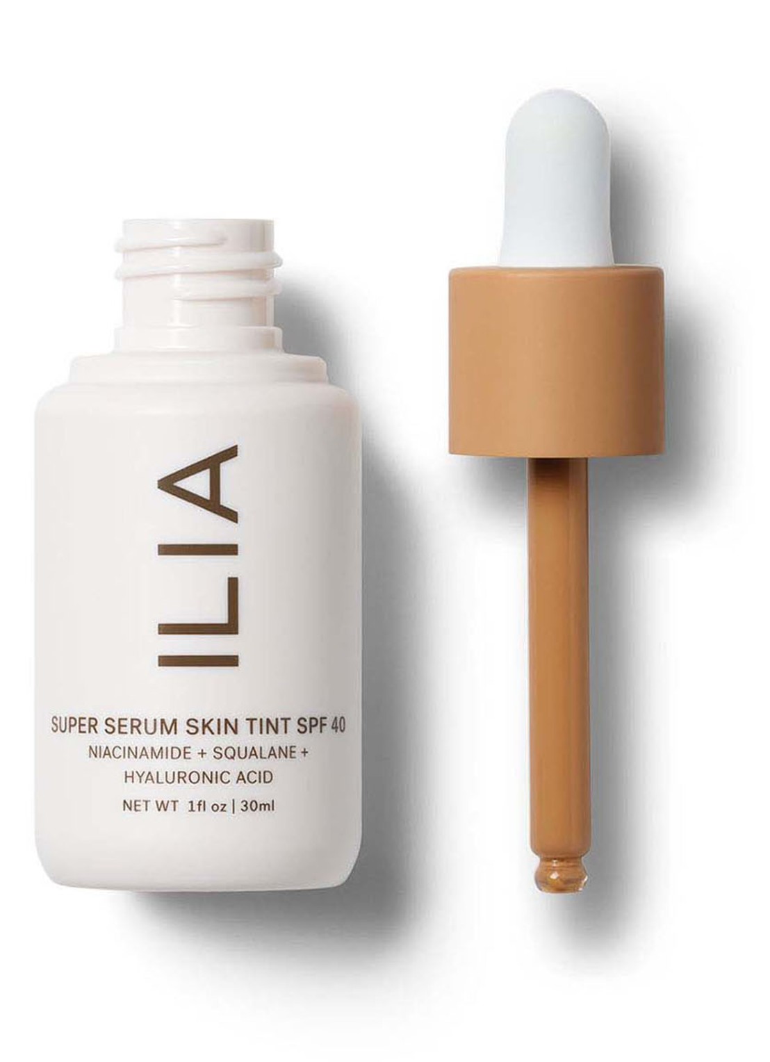 ILIA Beauty Super Serum Skin Tint Broad Spectrum SPF30 - getint serum - voorkant matira - st11