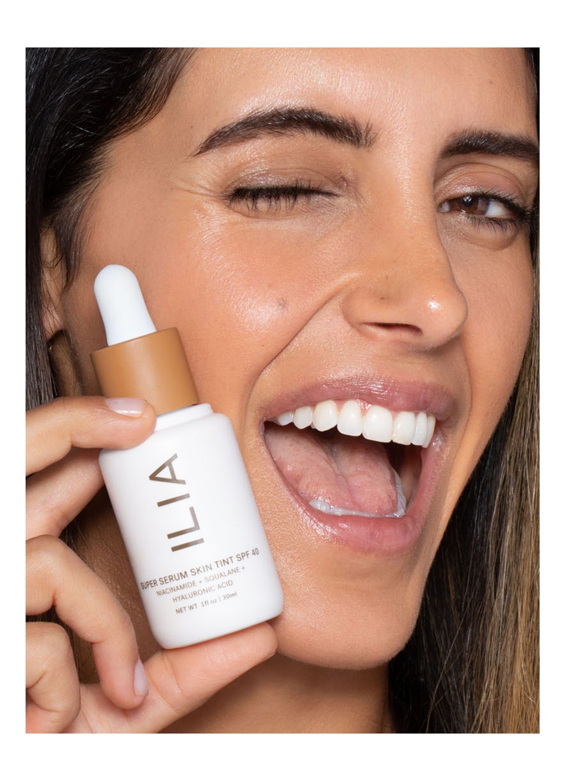 ILIA Beauty Super Serum Skin Tint Broad Spectrum SPF30 - getint serum - detail 6 kokkini - st12