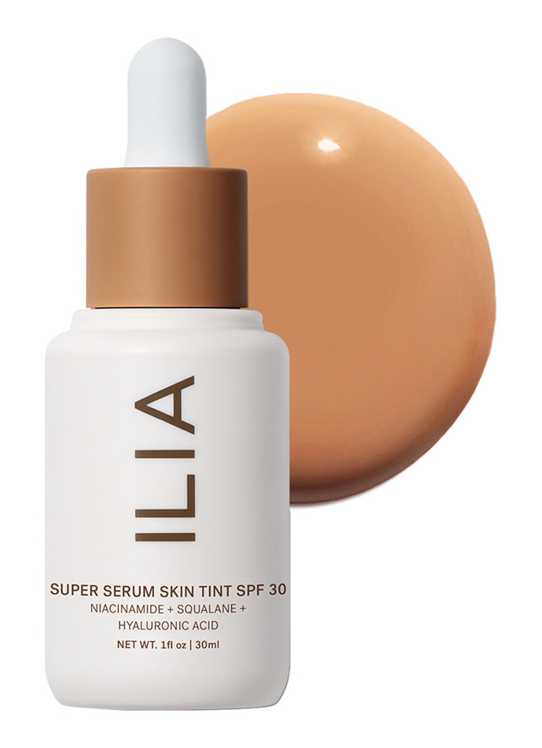 ILIA Beauty Super Serum Skin Tint Broad Spectrum SPF30 - getint serum - voorkant kokkini - st12