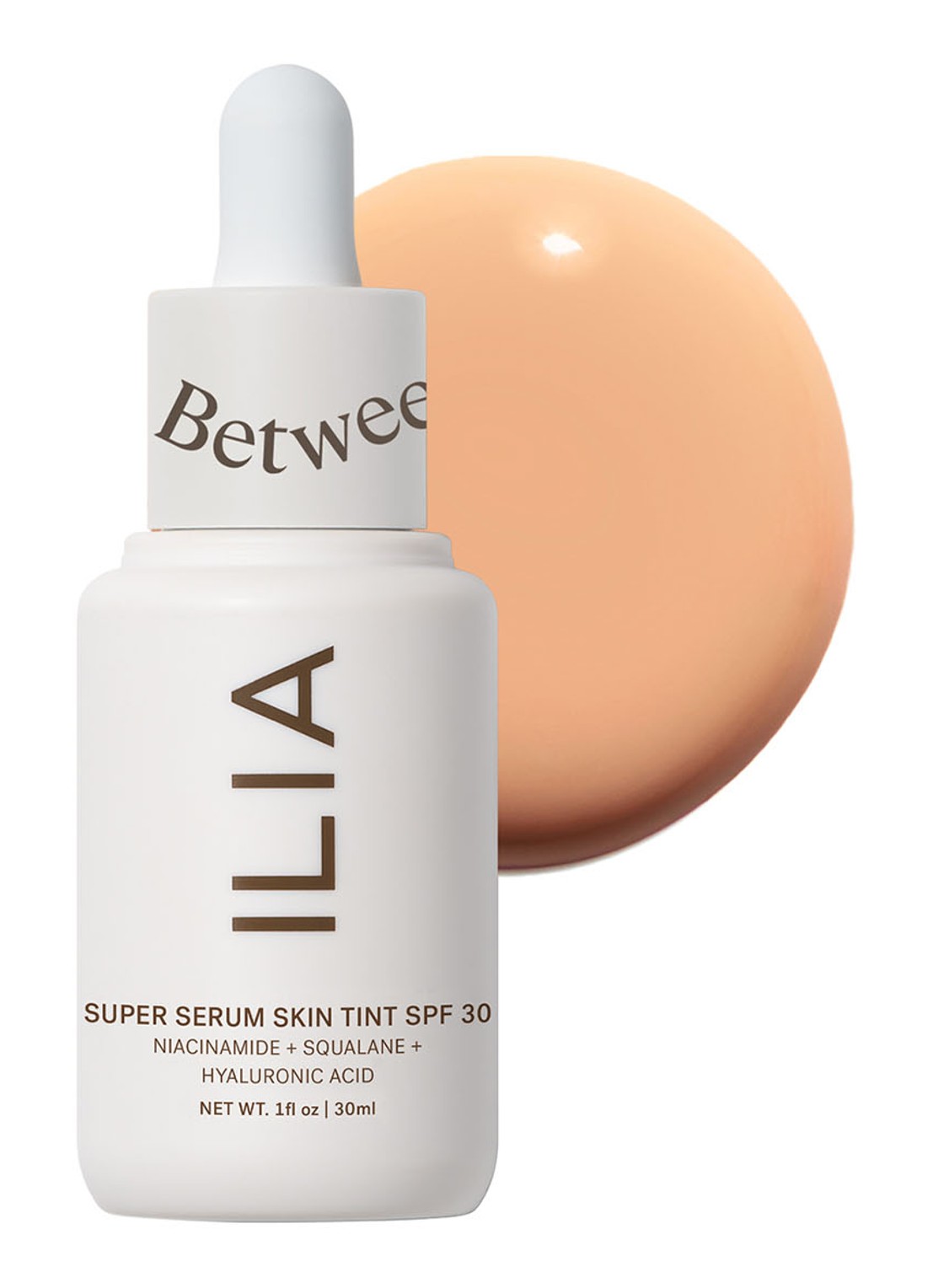 ILIA Beauty Super Serum Skin Tint - verzorgende foundation - voorkant kai