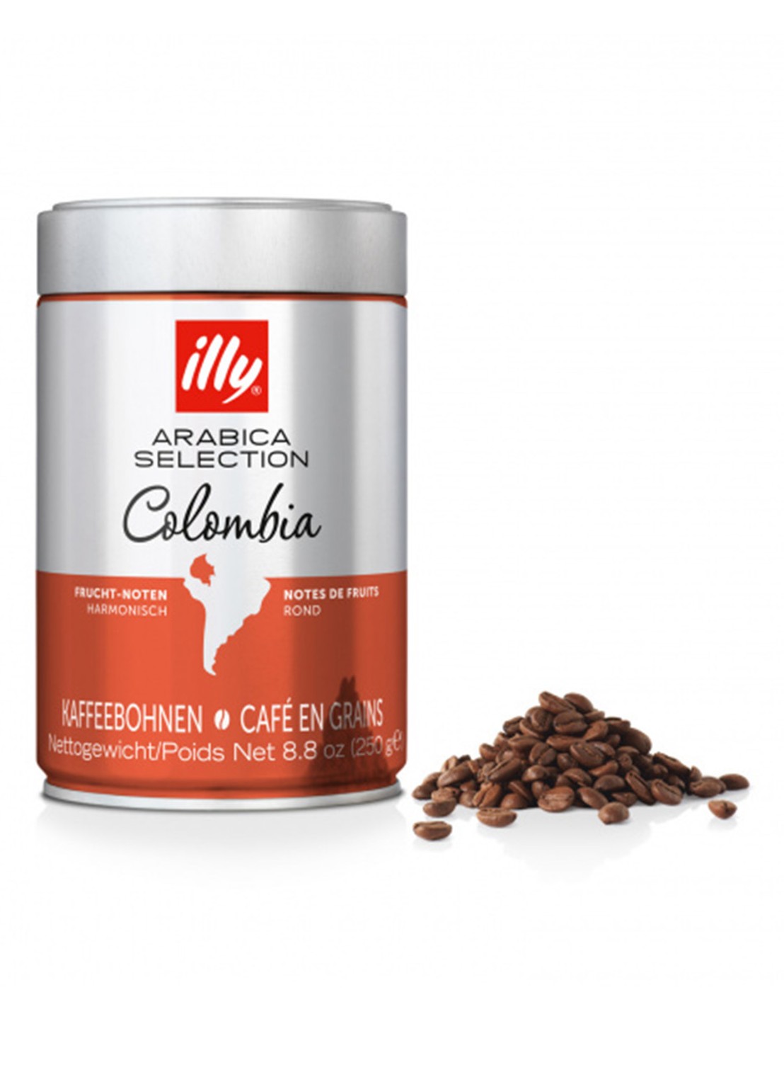 illy Arabica Colombia koffiebonen 250 gram - voorkant 2 undefined