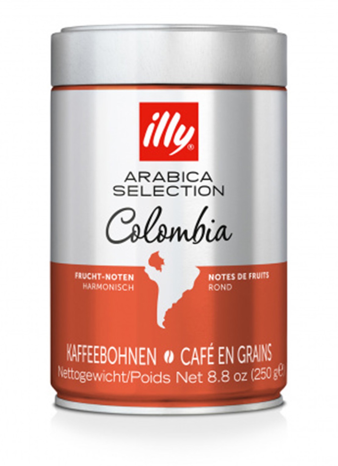 illy Arabica Colombia koffiebonen 250 gram - voorkant 3 undefined