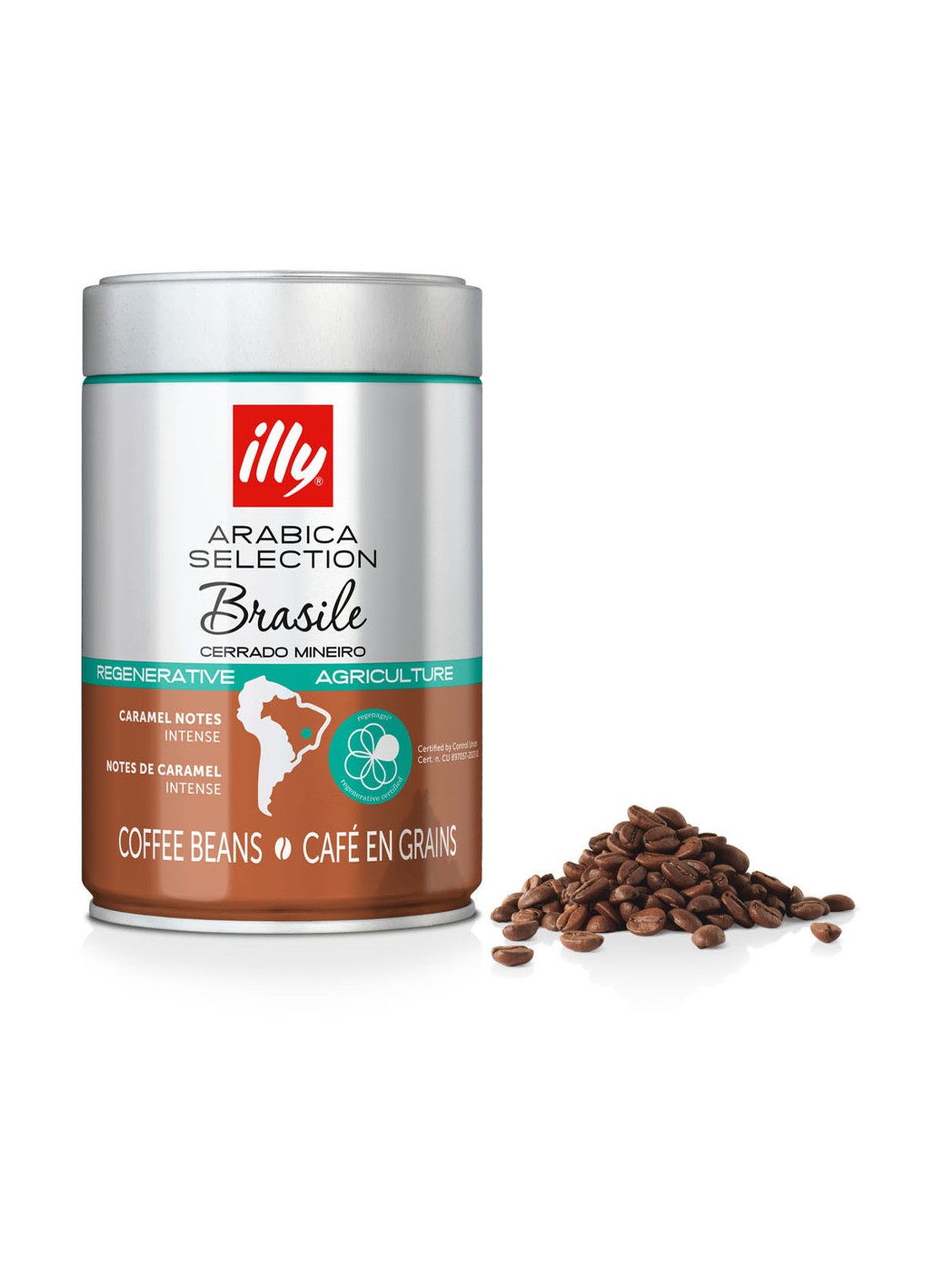 illy Arabica Selection Brazilië Cerrado Mineiro koffiebonen 250 gram - voorkant undefined