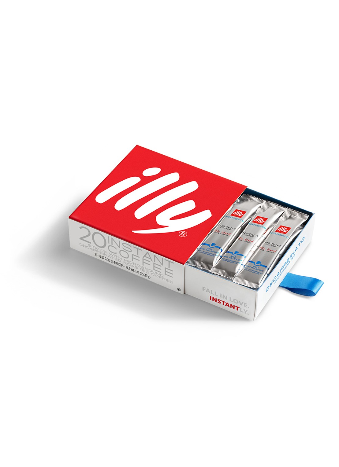 illy Decaf instant koffie sticks - achterkant undefined