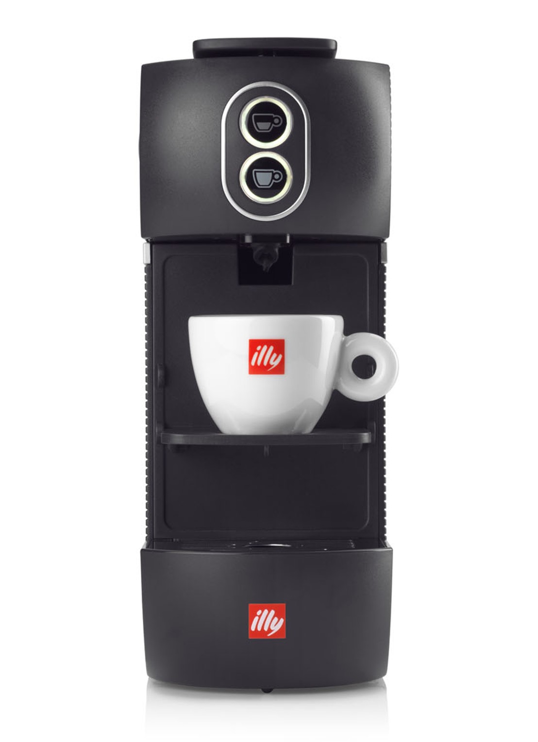 illy E.S.E. koffiemachine 23522 - voorkant zwart