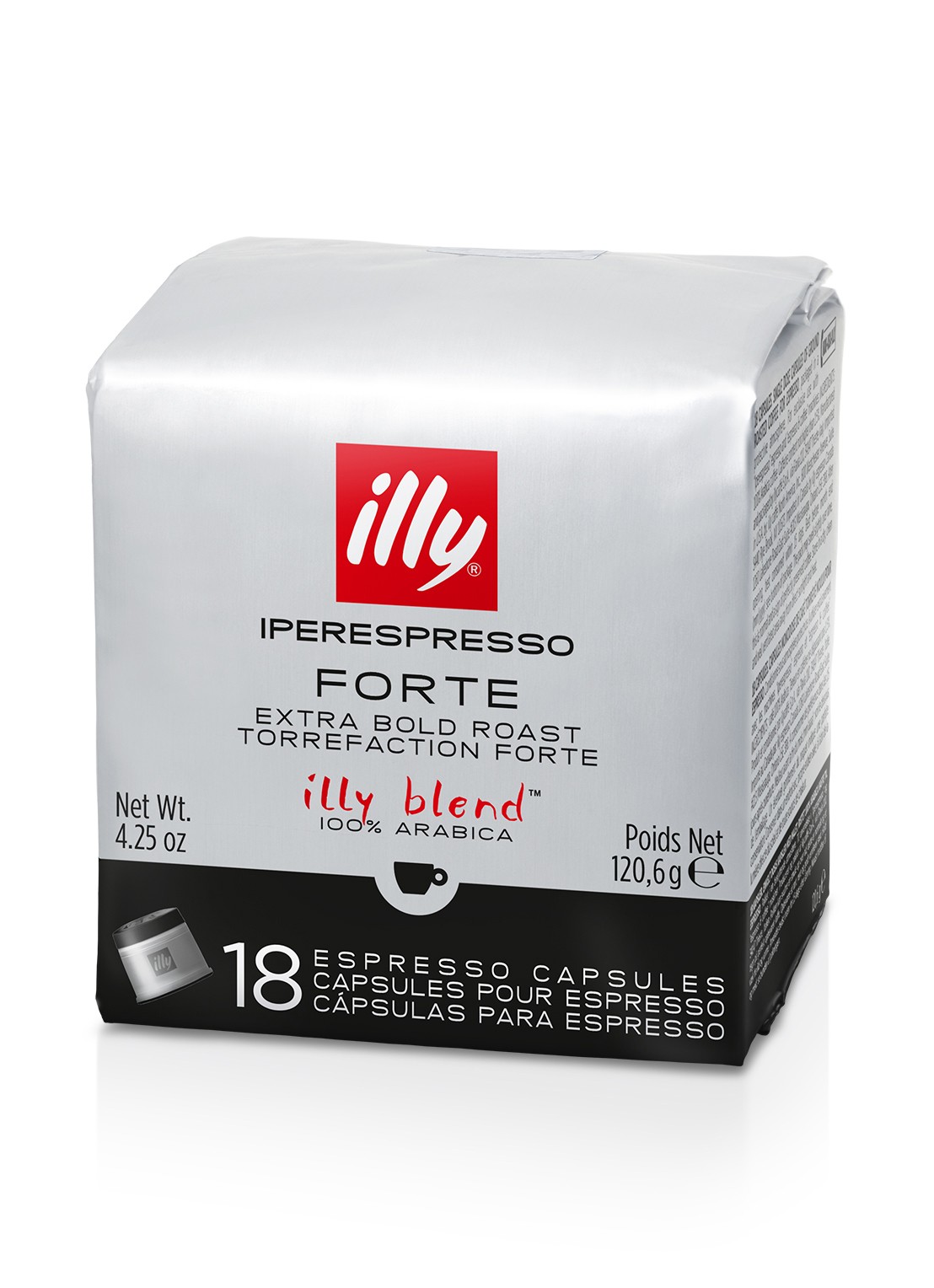 illy Forte Iperespresso capsules - voorkant 2 undefined