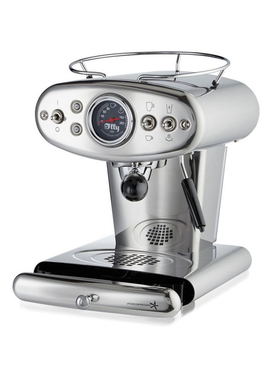 illy FrancisFrancis X1 Anniversary Iperespresso espressomachine 60249 - detail 2 zilver