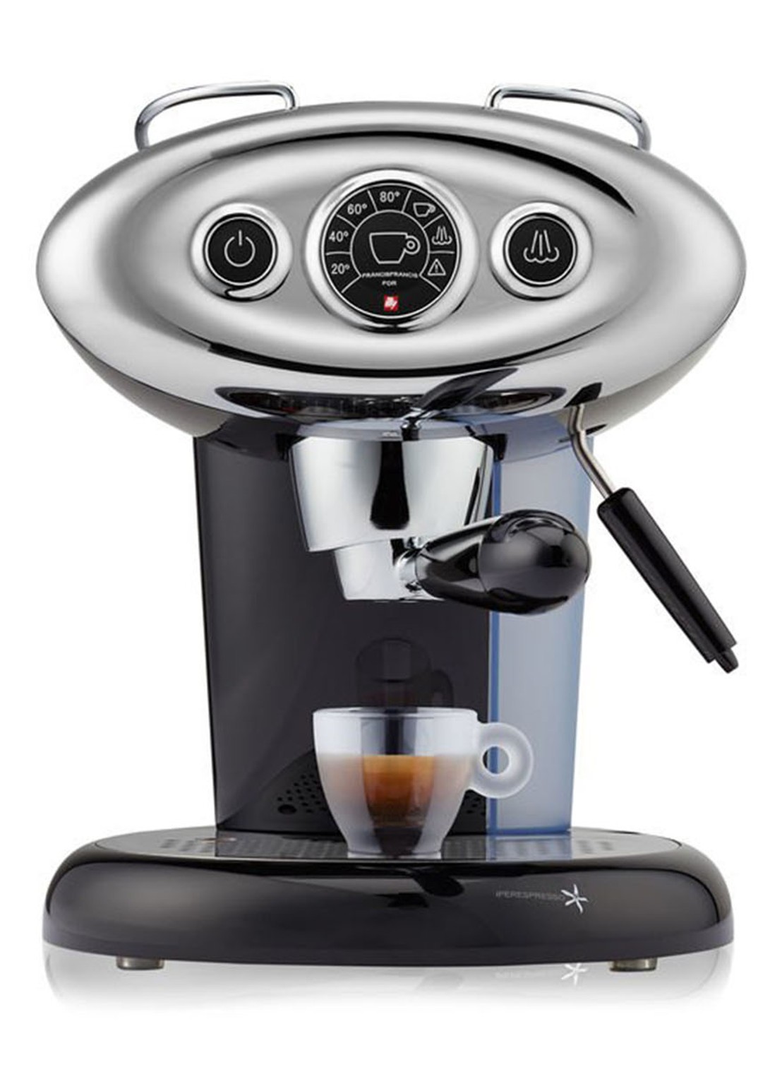 illy FrancisFrancis X7.1 Iperespresso esspressomachine 6603 - voorkant zwart