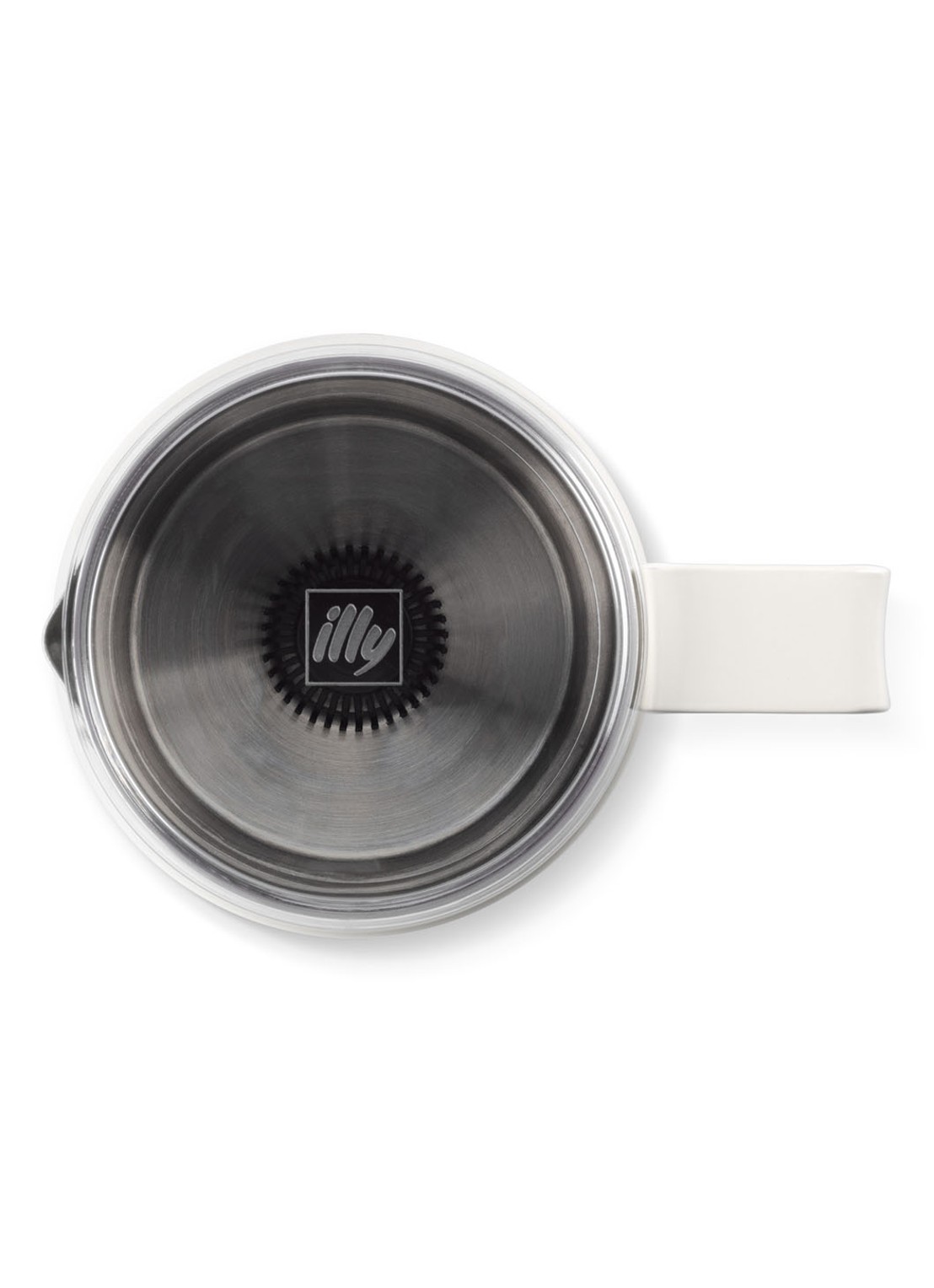 illy Melkschuimer 250 ml - detail 4 wit
