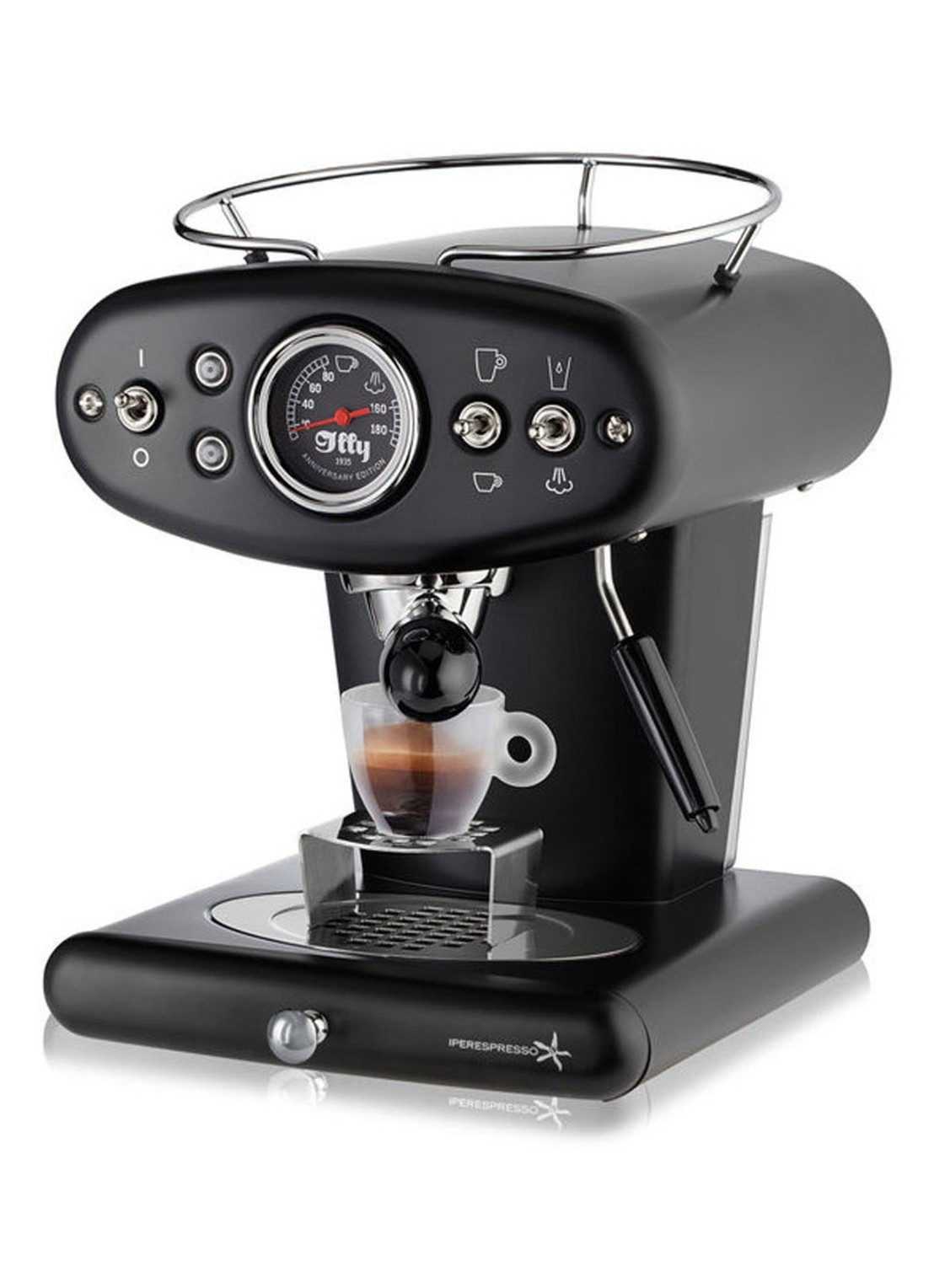 illy X1 Anniversary Iperespresso espressomachine - voorkant 7 zwart
