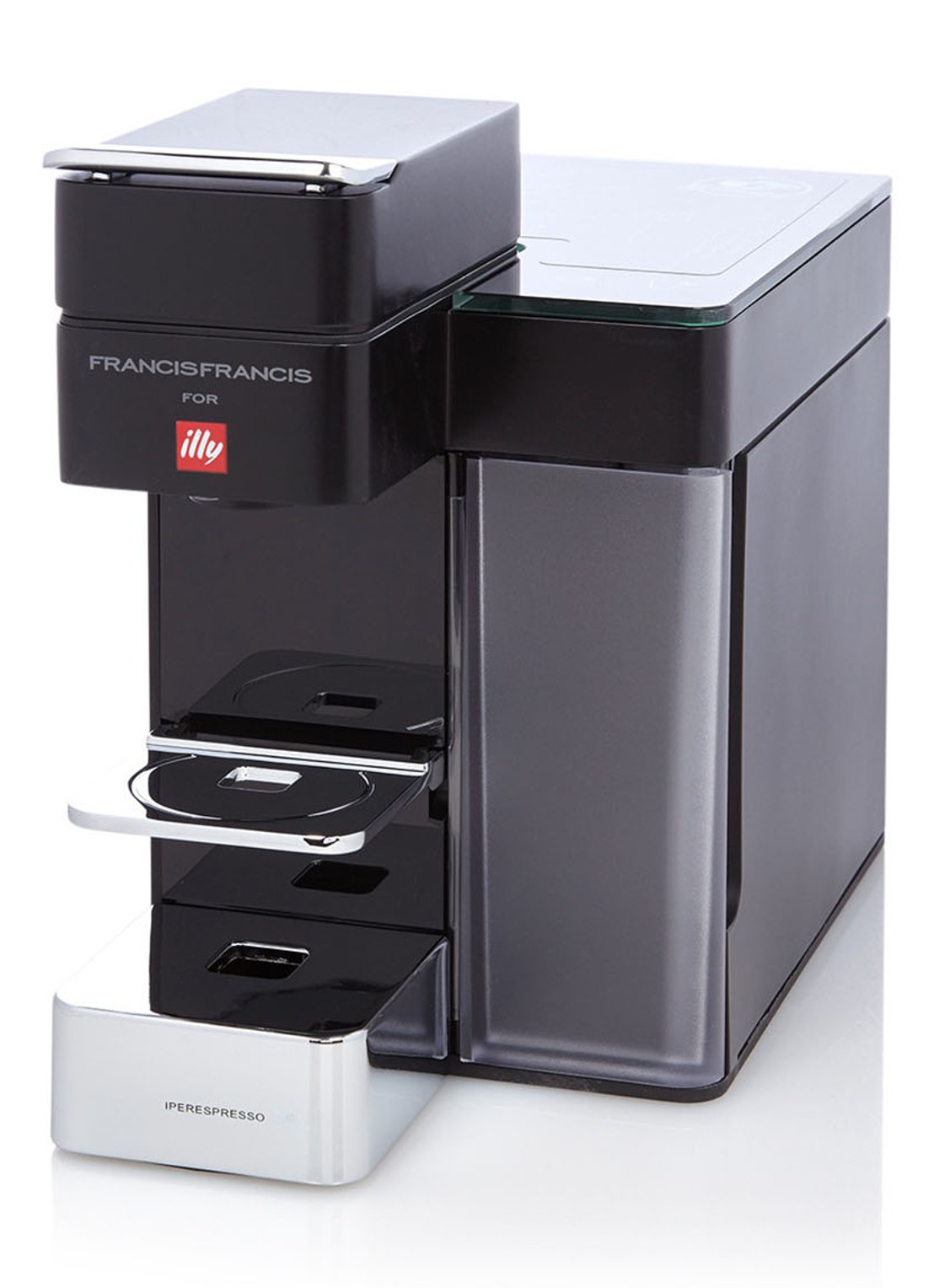 illy Y5 Iperespresso espressomachine - voorkant 3 zwart