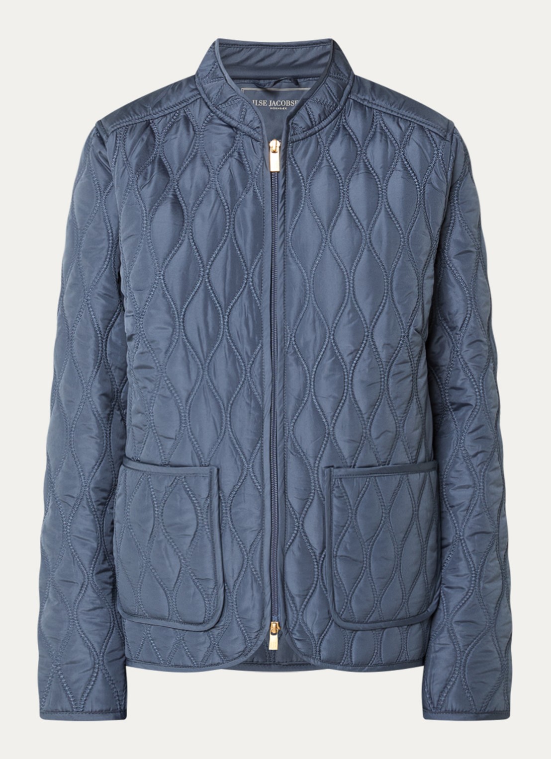 Ilse Jacobsen Jack met quiltpatroon - voorkant indigo