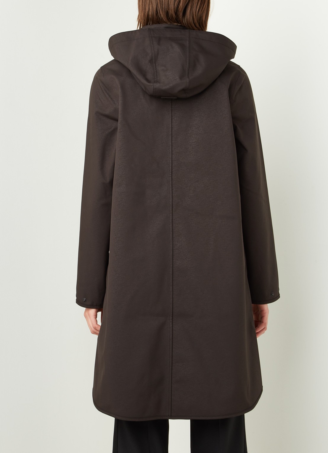 Ilse Jacobsen RAINCOAT Black - achterkant 3 zwart