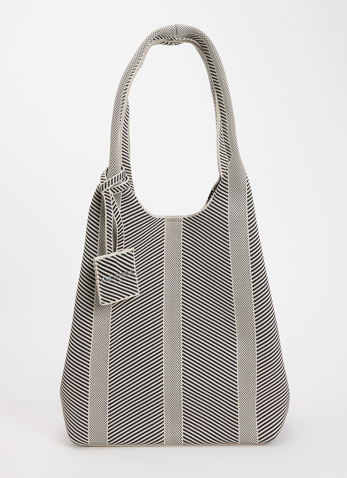 Ilse Jacobsen Shopper met grafische print - voorkant zwart