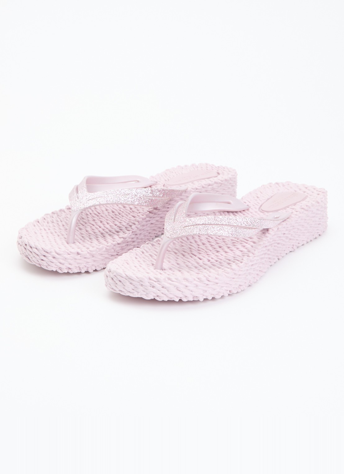 Ilse Jacobsen Slipper met glitter - detail 3 lichtpaars