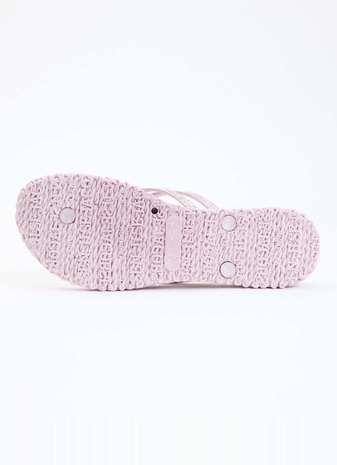 Ilse Jacobsen Slipper met glitter - detail 5 lichtpaars