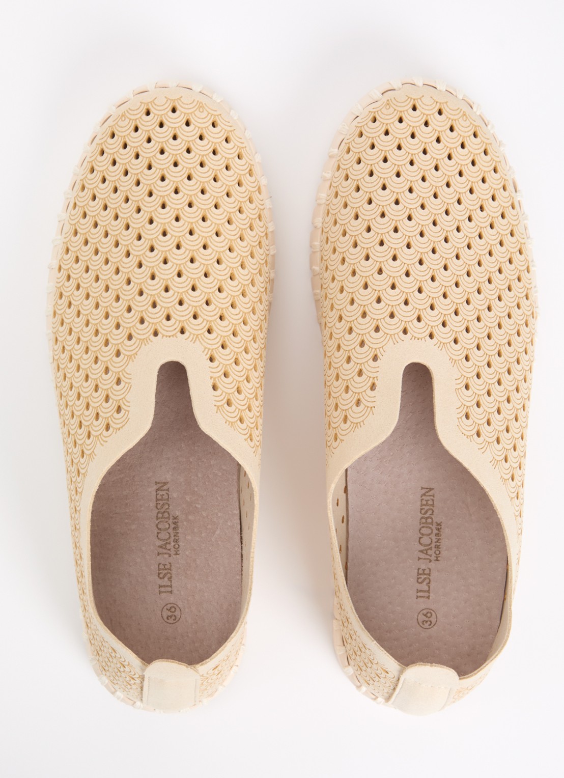 Ilse Jacobsen Tulip espadrille - detail 2 taupe