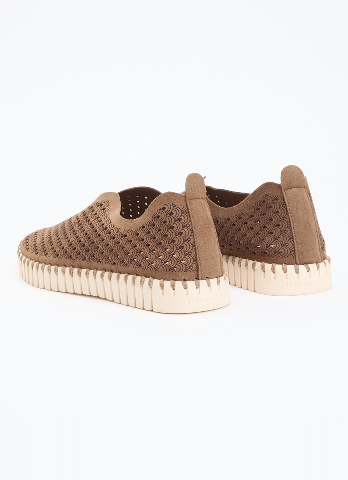 Ilse Jacobsen Tulip espadrille - achterkant 5 bruin