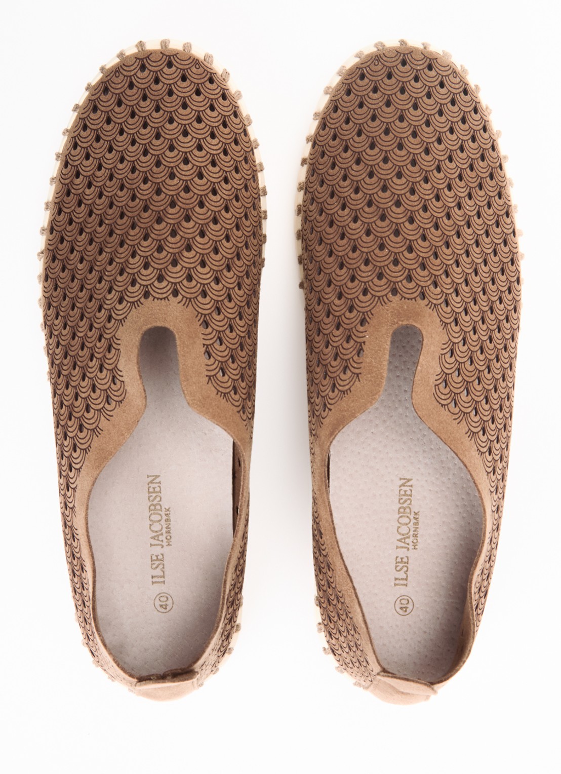 Ilse Jacobsen Tulip espadrille - detail 3 bruin