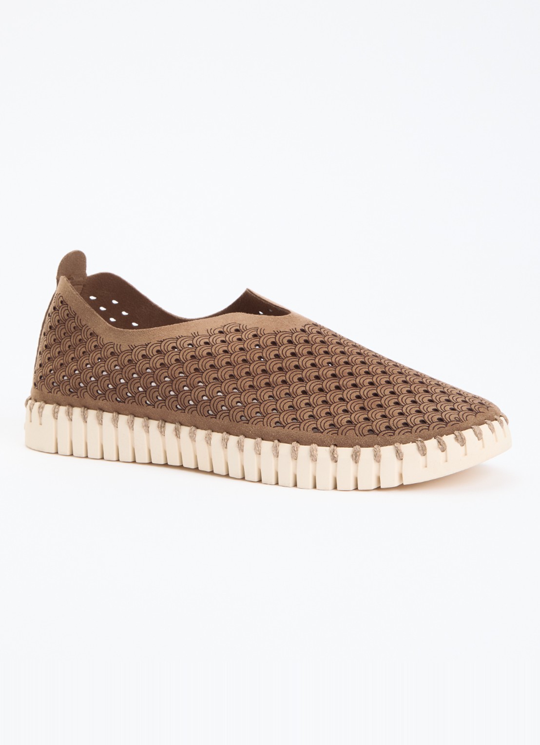 Ilse Jacobsen Tulip espadrille - voorkant bruin