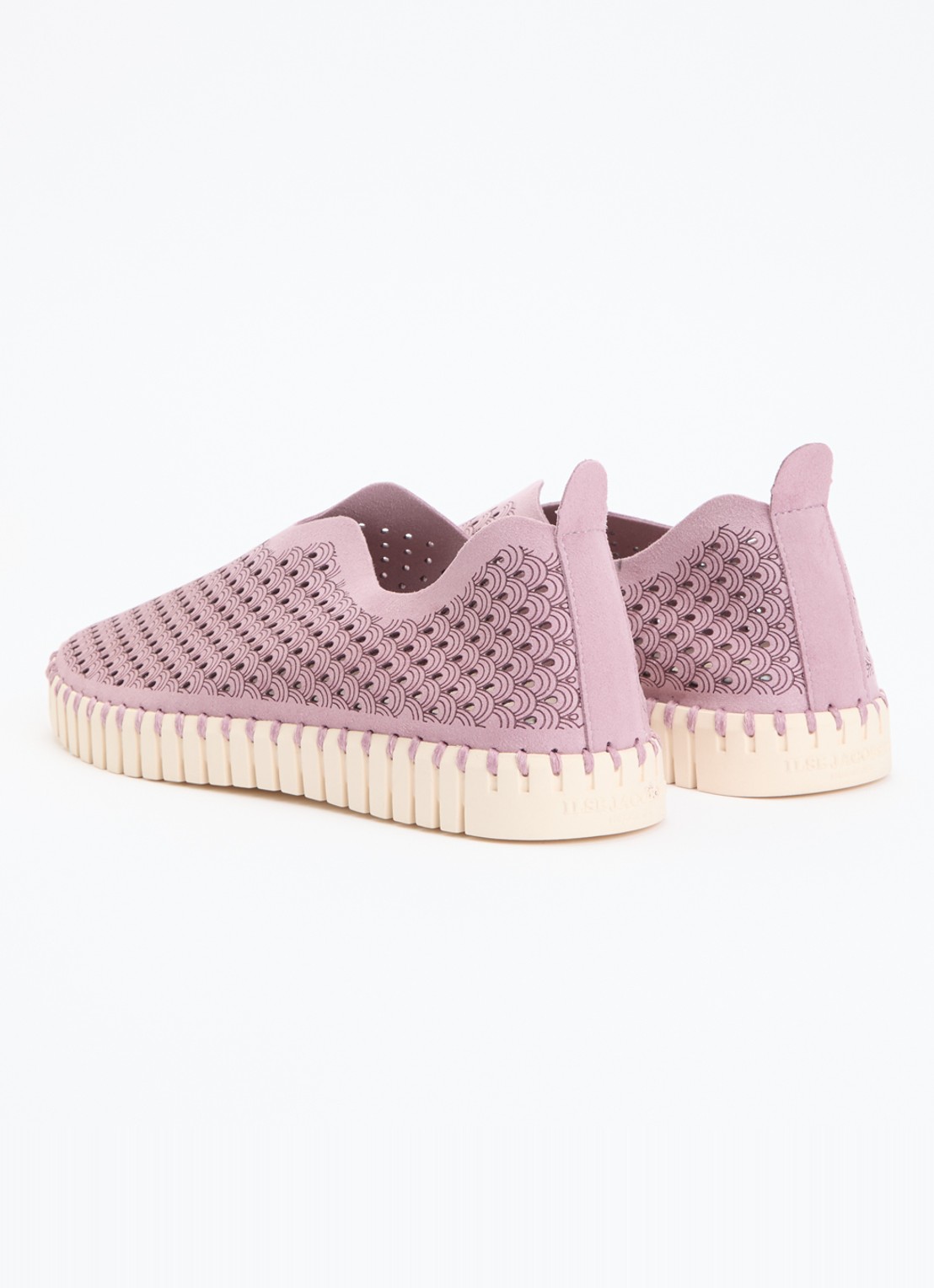 Ilse Jacobsen Tulip espadrille - achterkant 5 oudroze
