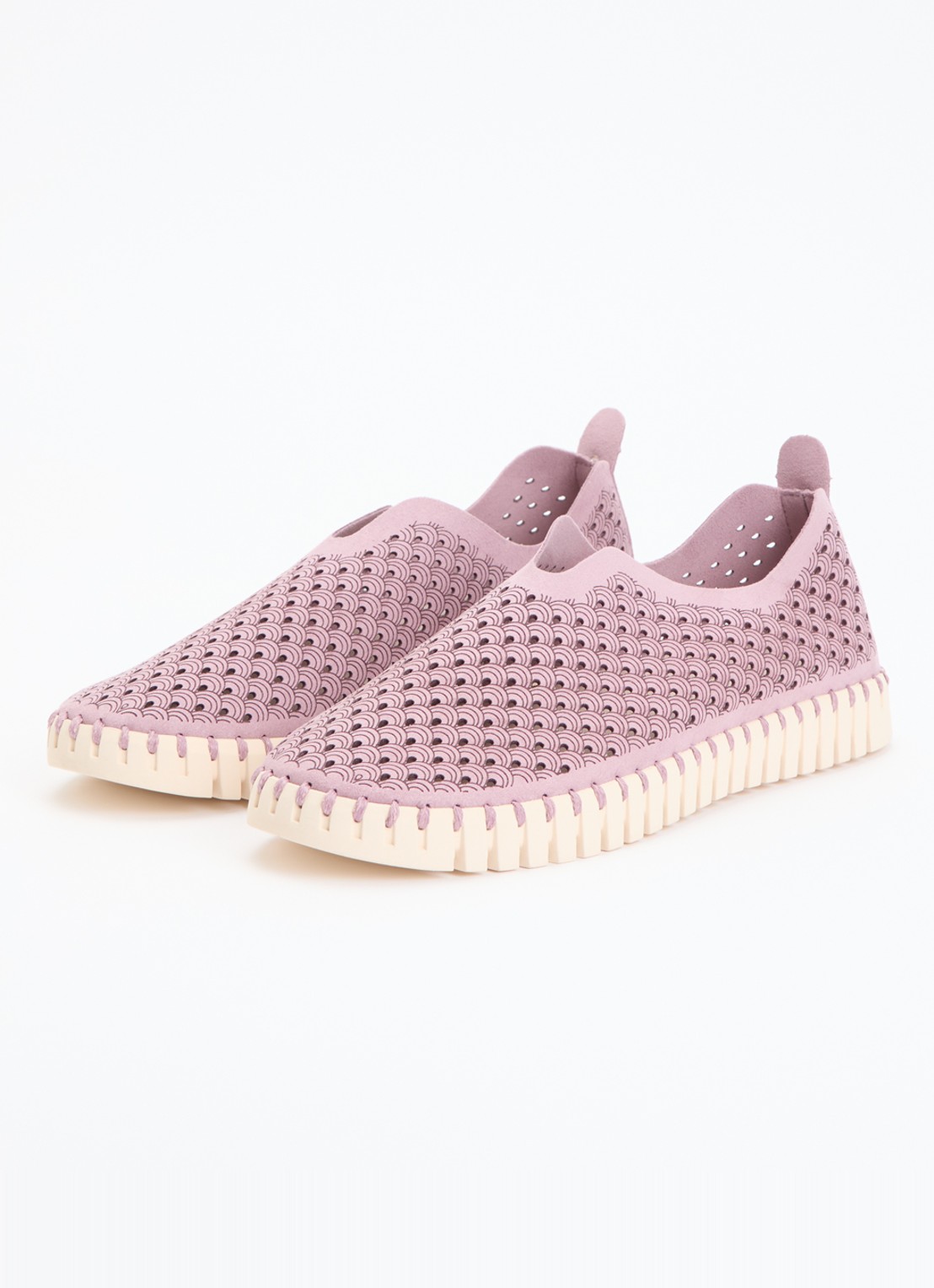 Ilse Jacobsen Tulip espadrille - detail 2 oudroze
