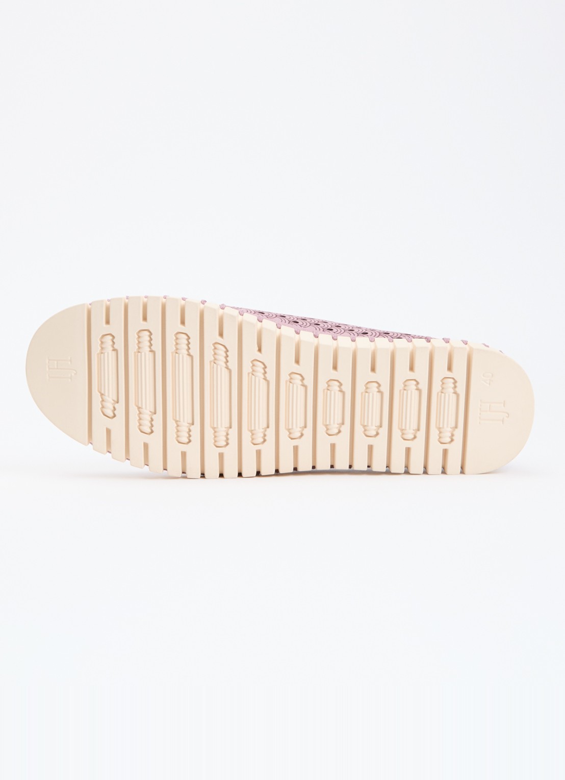 Ilse Jacobsen Tulip espadrille - detail 4 oudroze