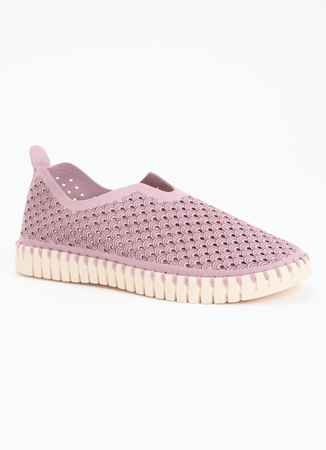 Ilse Jacobsen Tulip espadrille - voorkant oudroze