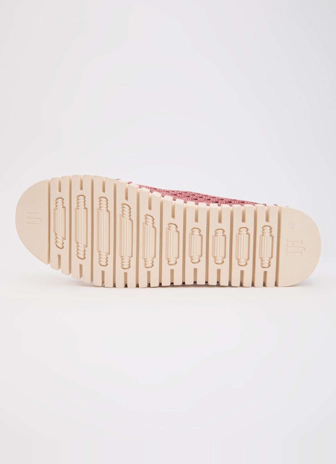 Ilse Jacobsen Tulip espadrille - detail 5 donkerroze