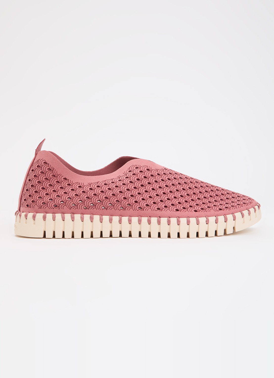 Ilse Jacobsen Tulip espadrille - voorkant 2 donkerroze
