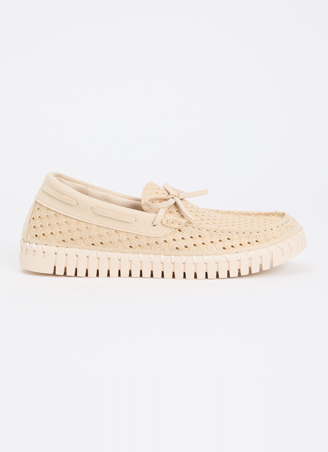 Ilse Jacobsen Tulip mocassin met structuur - voorkant 5 creme