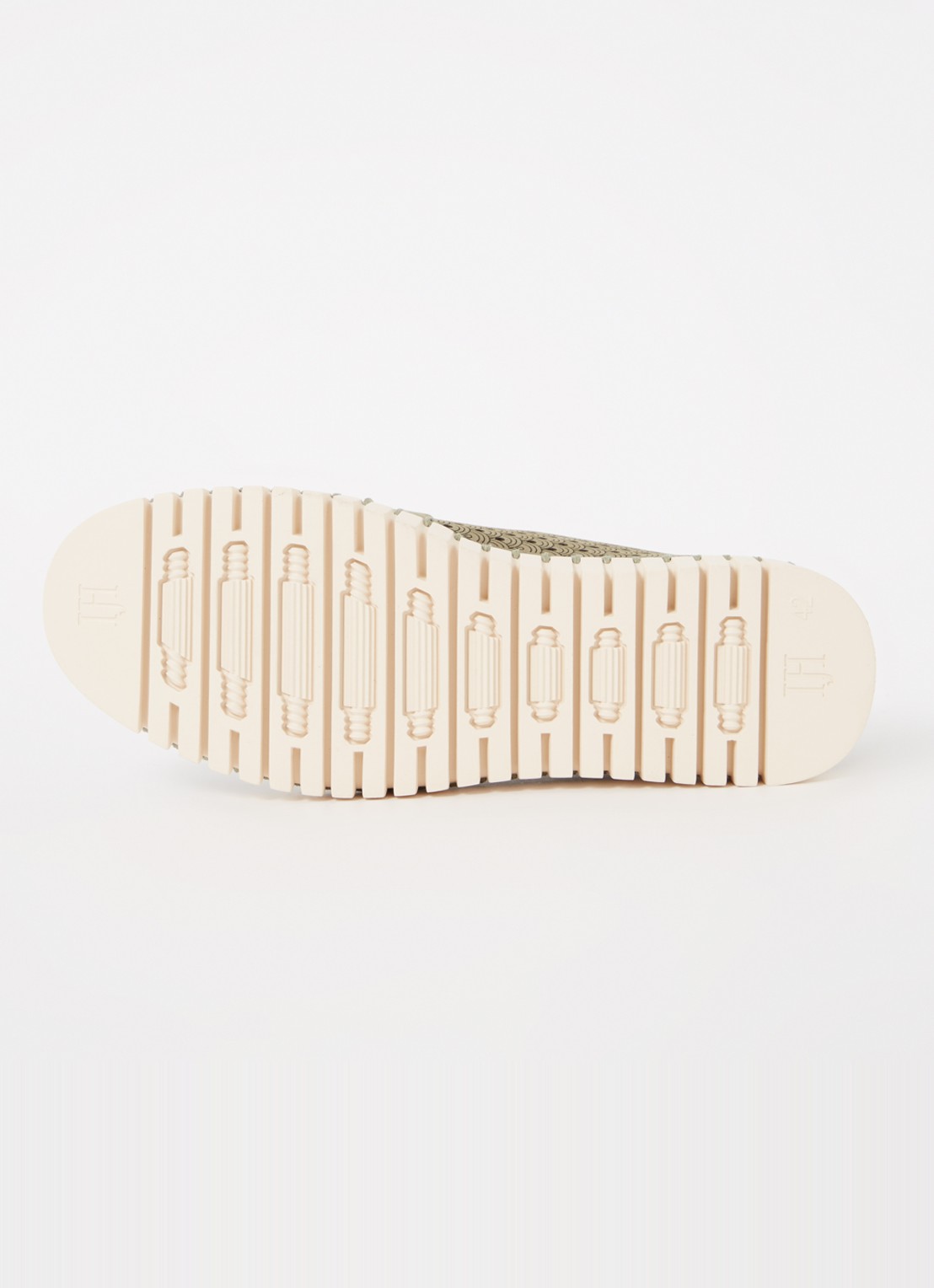 Ilse Jacobsen Tulip slip-on met cut-out detail - detail 5 mosgroen