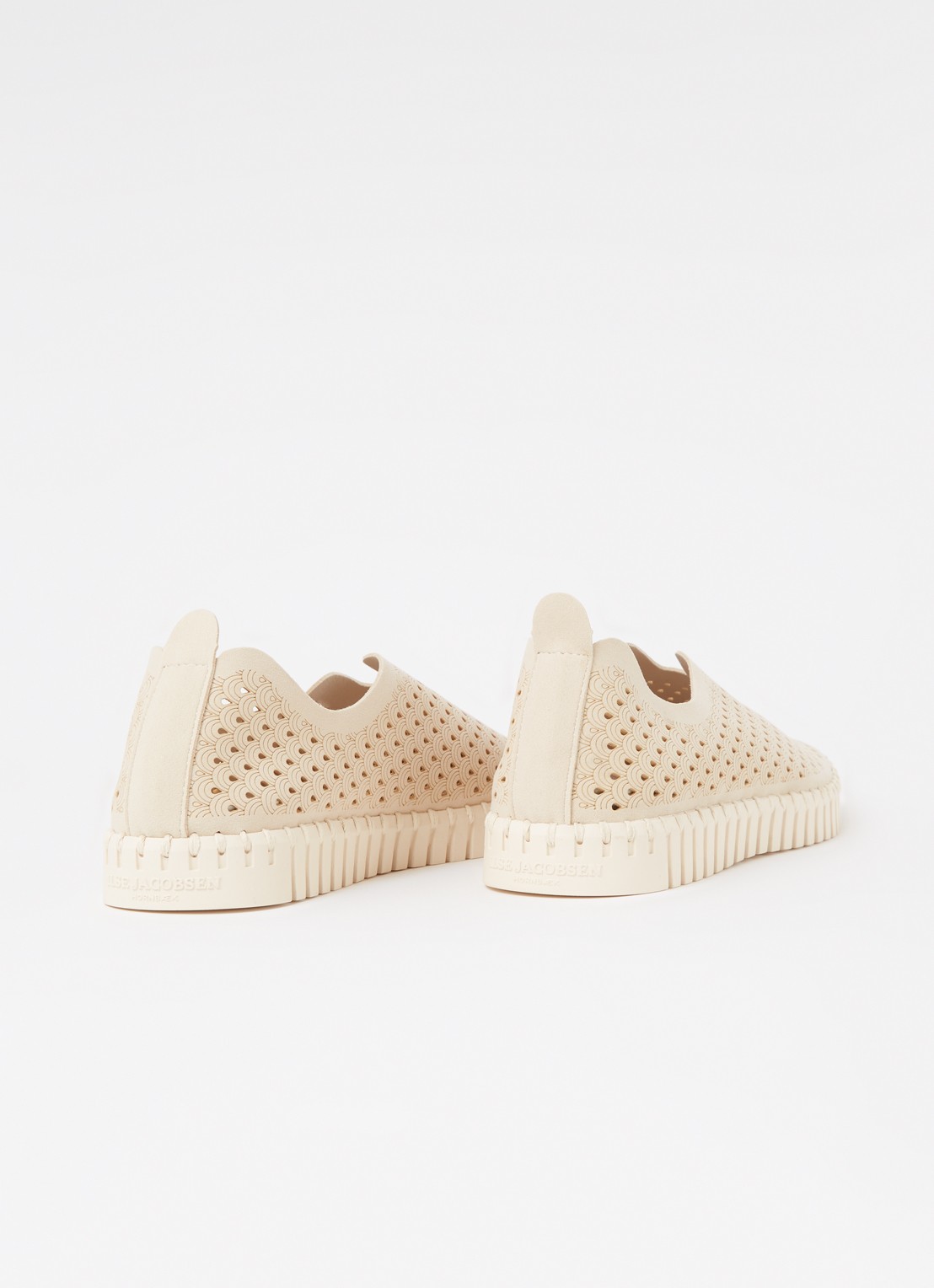 Ilse Jacobsen Tulip slip-on met cut-out details - detail 3 beige