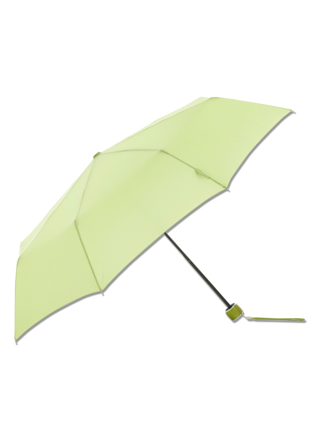 Impliva Mini Max opvouwbare paraplu LGF-202 - voorkant 2 lichtgroen