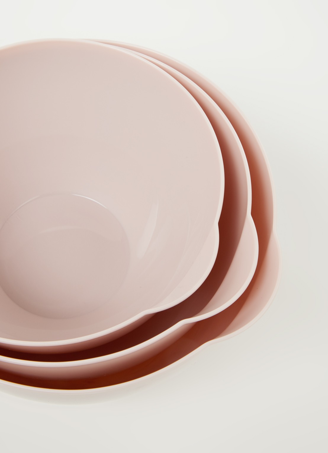 Inno Cuisinno Beslagkom van plastic set van 3 - detail 3 lichtroze