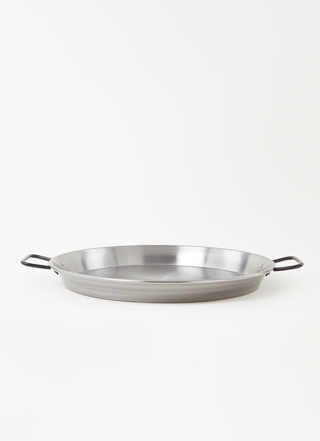 Inno Cuisinno Profi paellapan 42 cm  - voorkant 3 zilver