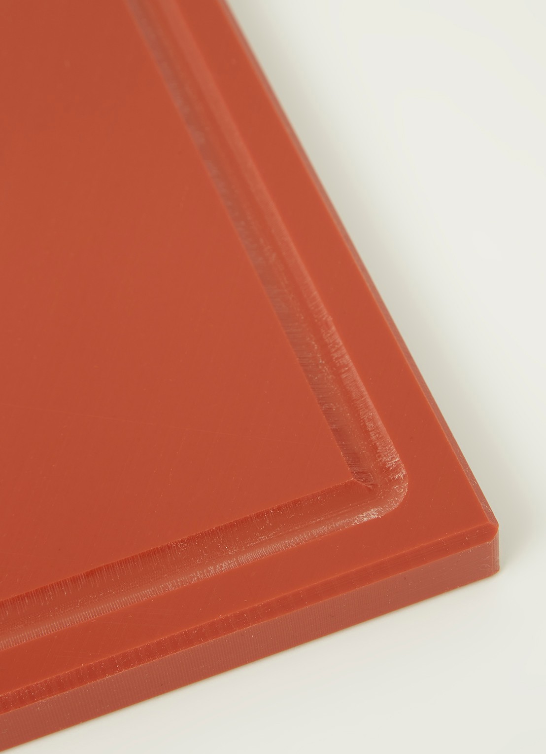Inno Cuisinno Snijplank 26 x 32 cm - detail roestbruin