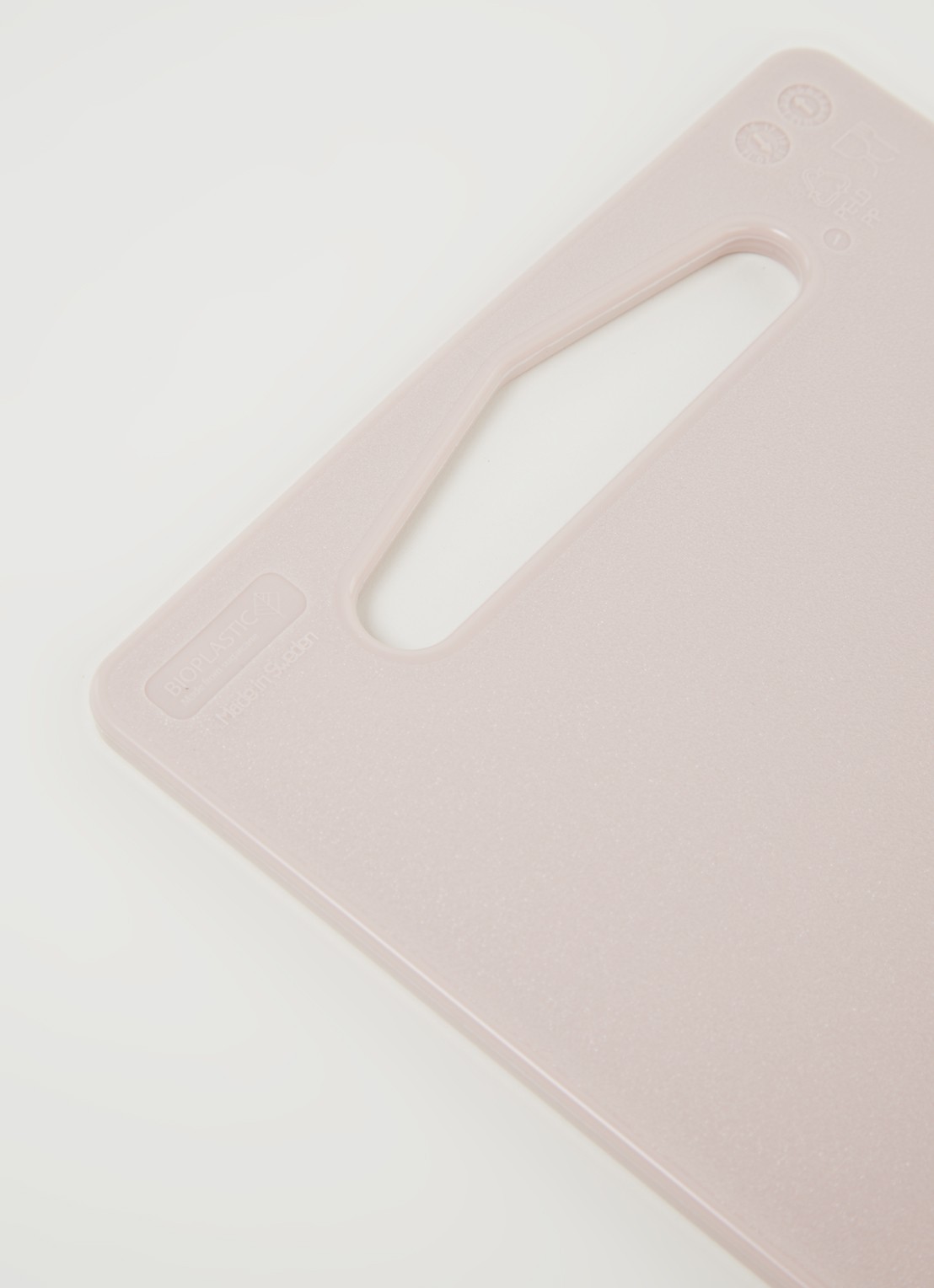 Inno Cuisinno Snijplank van bioplastic 24,5 x 15 cm - detail 3 lichtroze