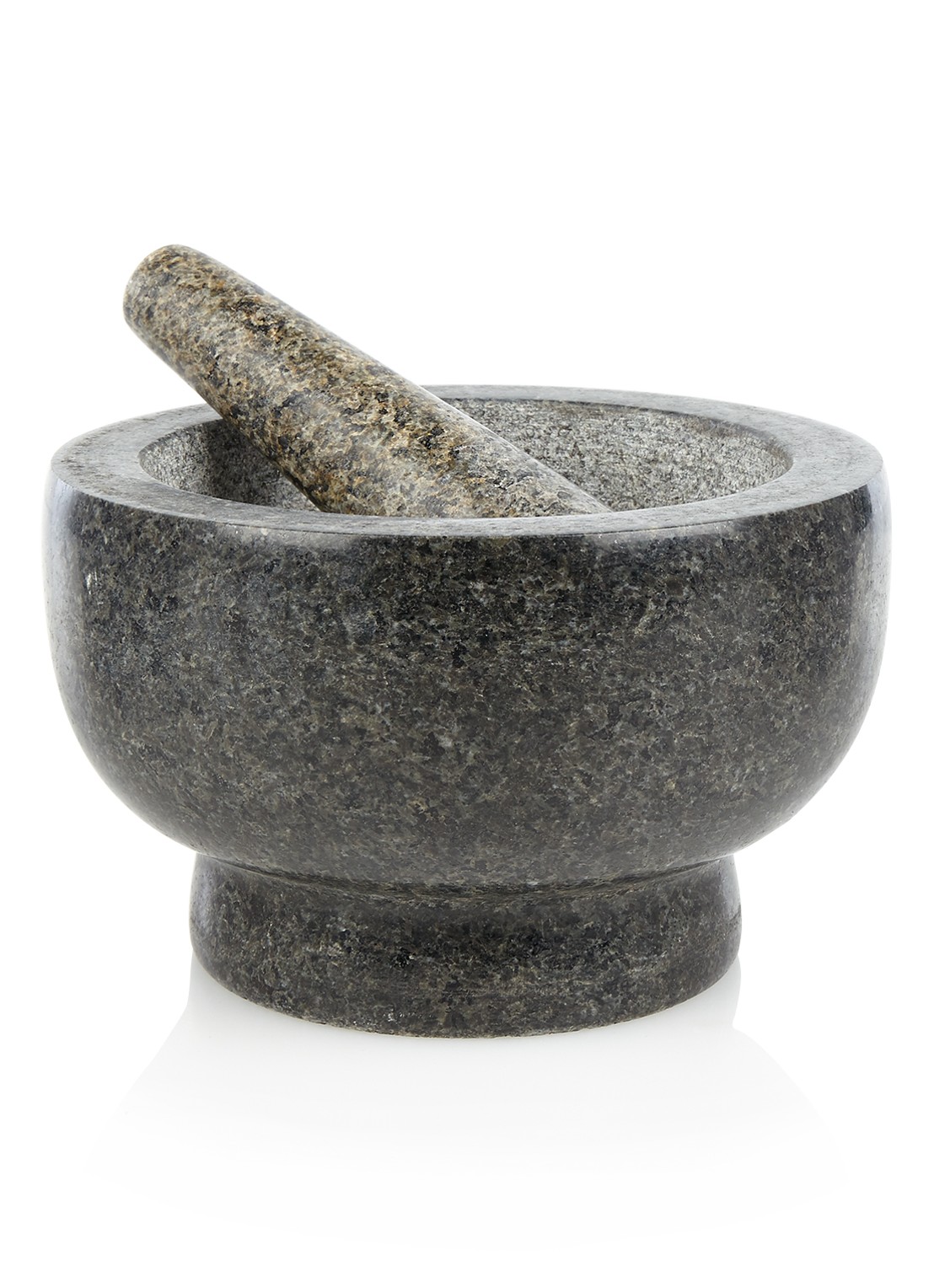 Inno Cuisinno Vijzel met stamper 18 cm - voorkant antraciet