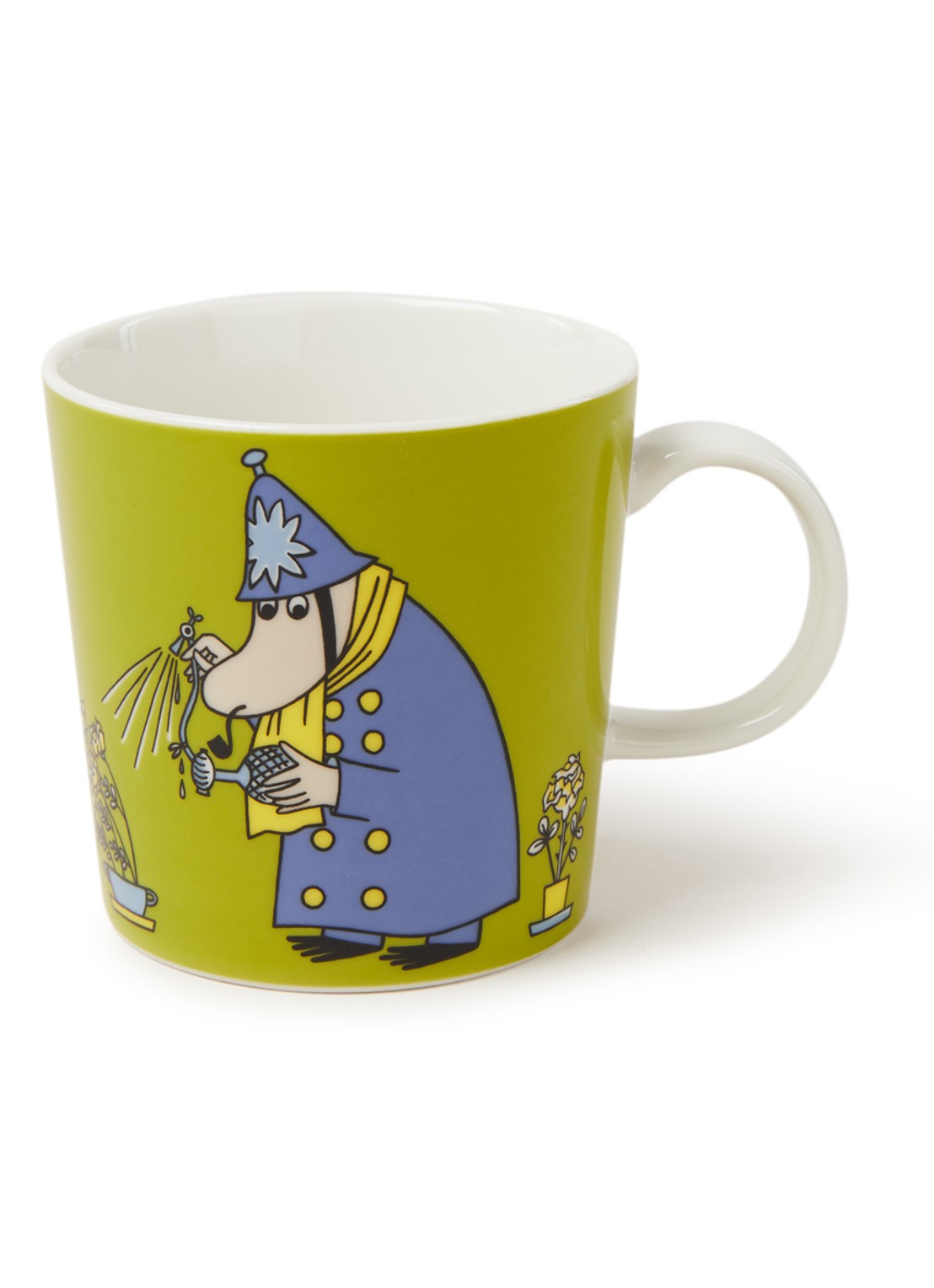 Inspector Moomin kopje 30 cl - voorkant groen