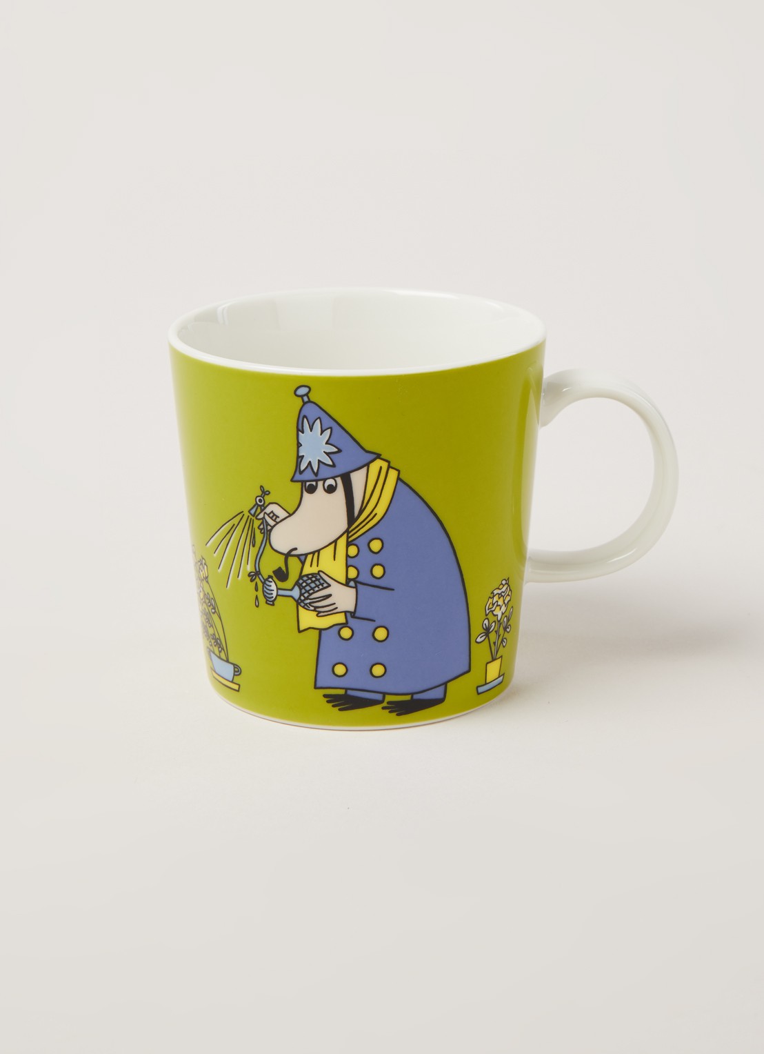 Inspector Moomin kopje 30 cl - voorkant 2 groen