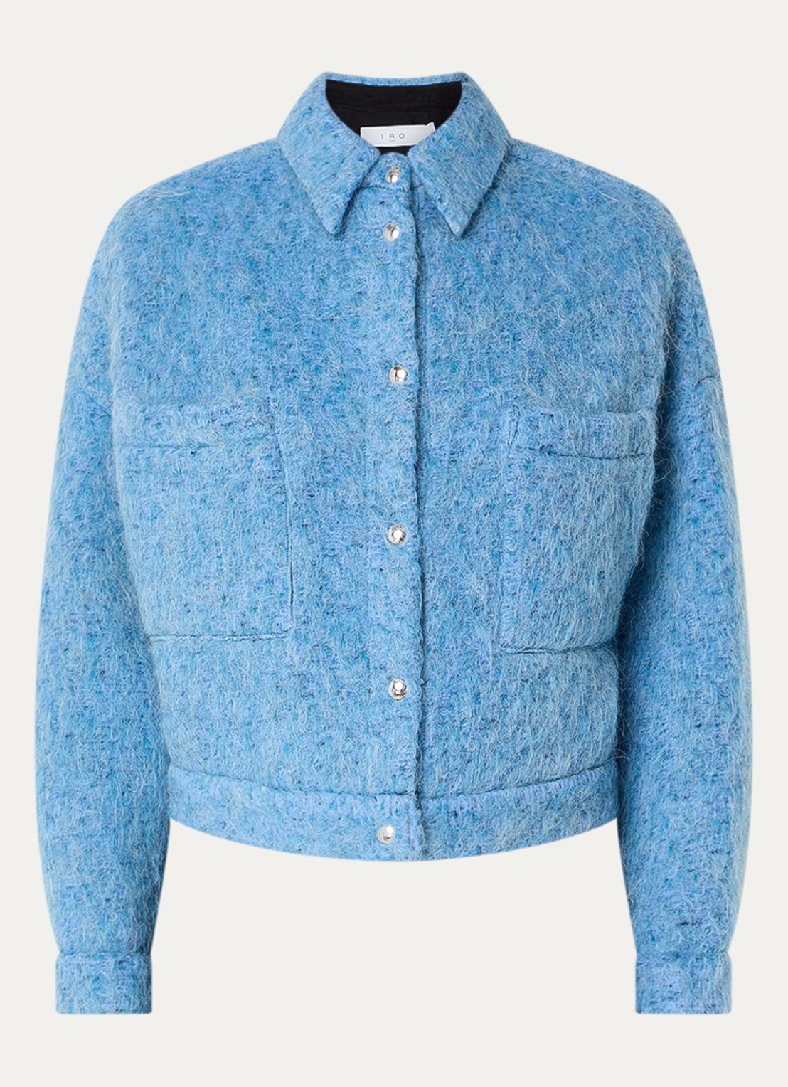 IRO Domal jack van wol - voorkant 2 donkerblauw