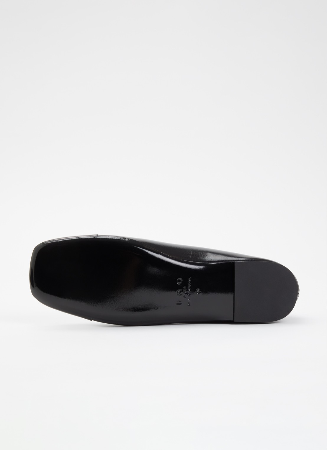 IRO Loafer van leer  - detail 5 zwart