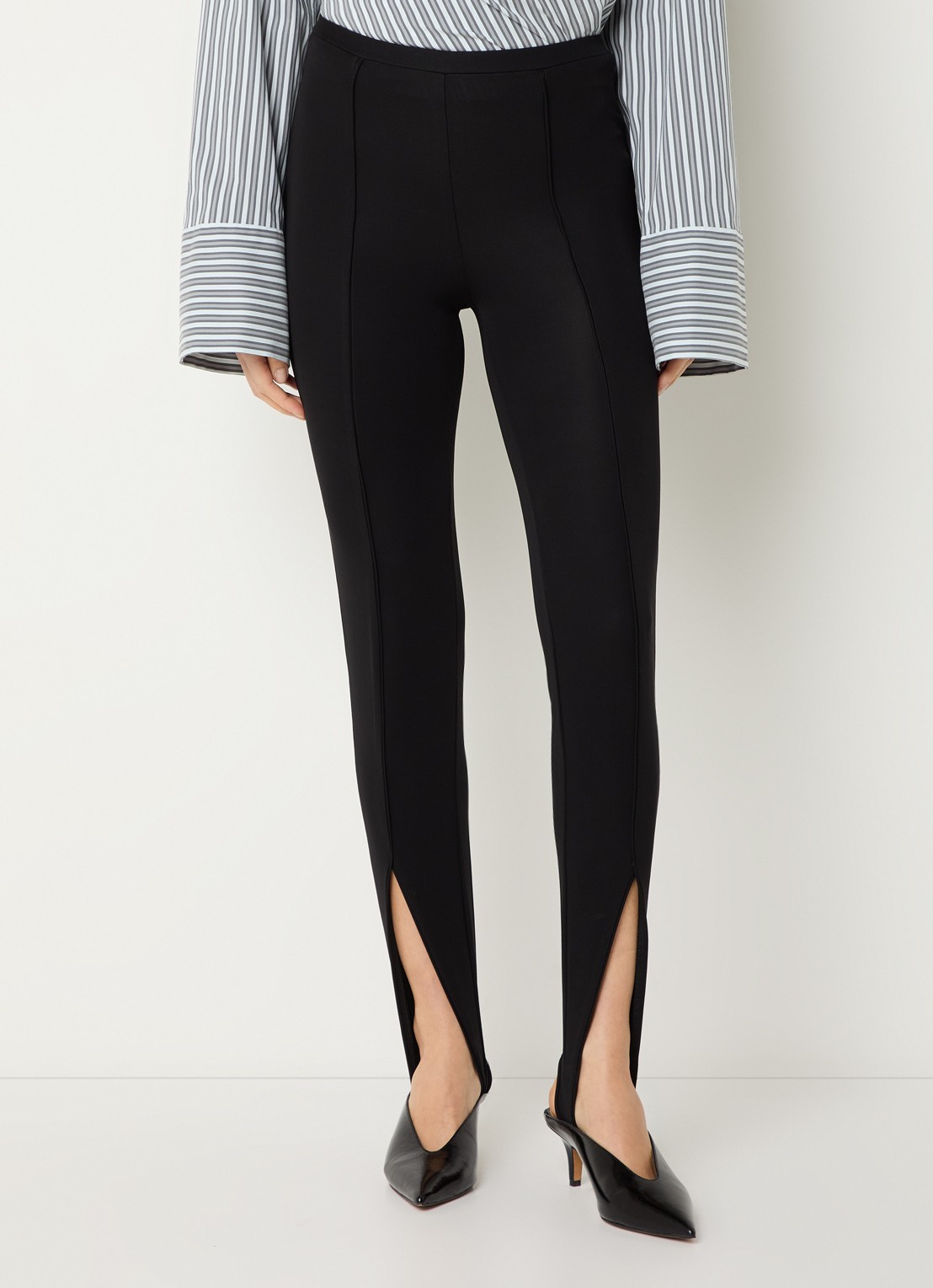 IRO Persephone high waist legging - detail 4 zwart