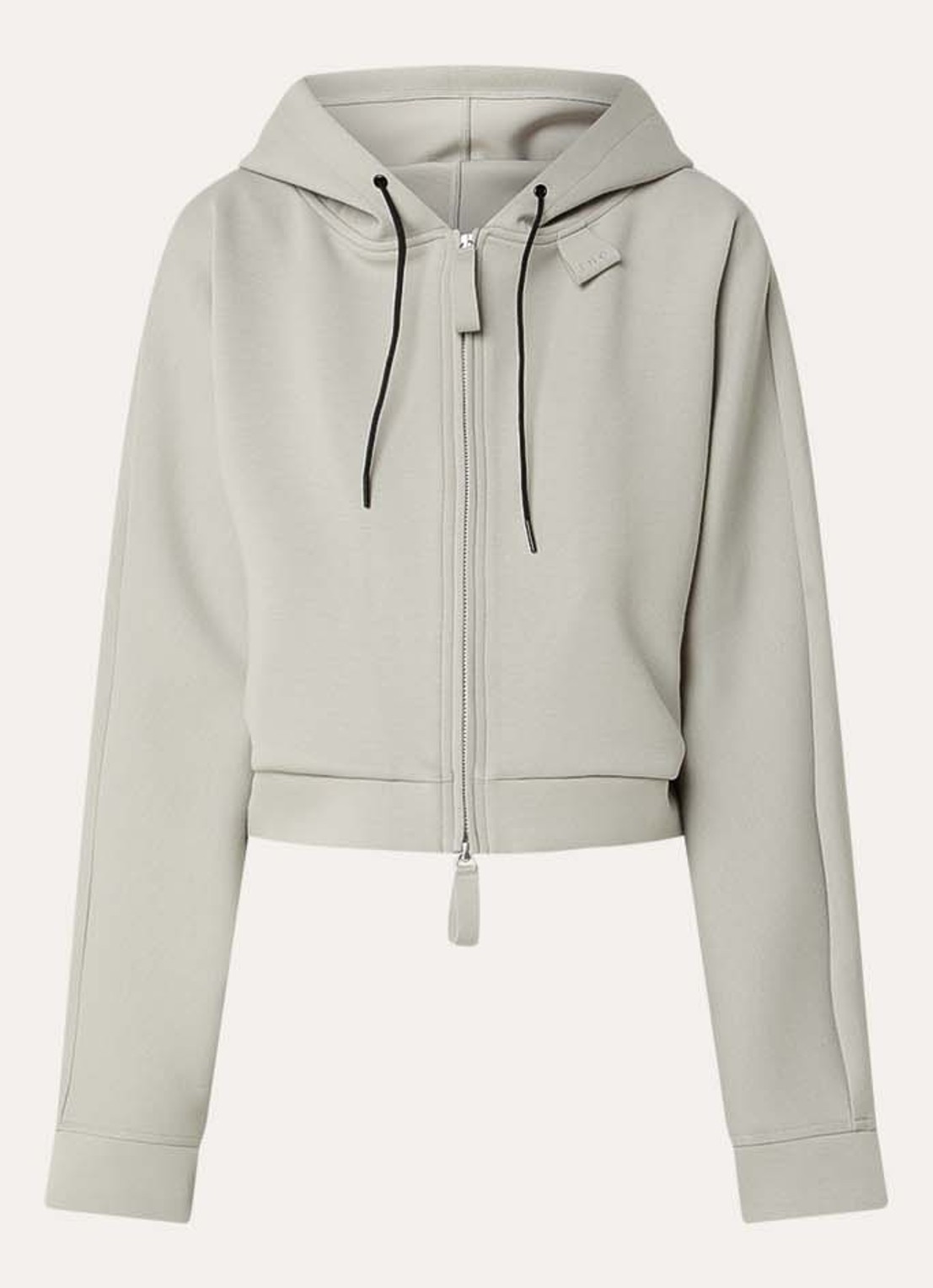 IRO Valena cropped vest met steekzakken - voorkant lindegroen