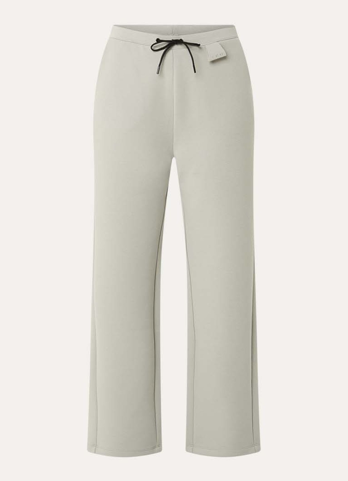 IRO Vespi high waist straight fit joggingsbroek - voorkant 2 lindegroen