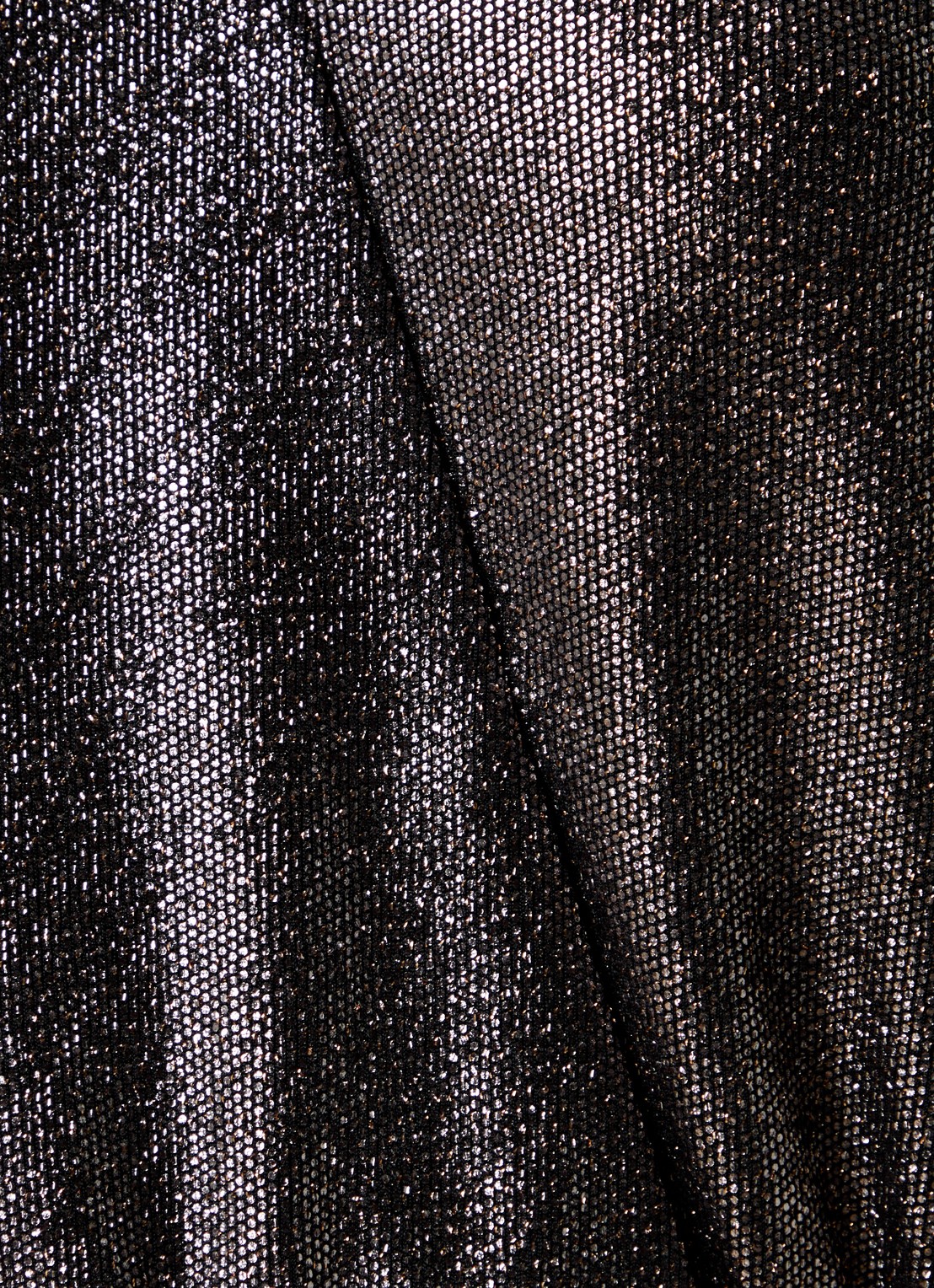Isabel Marant Alexane mini jurk met lurex - detail 3 zwart